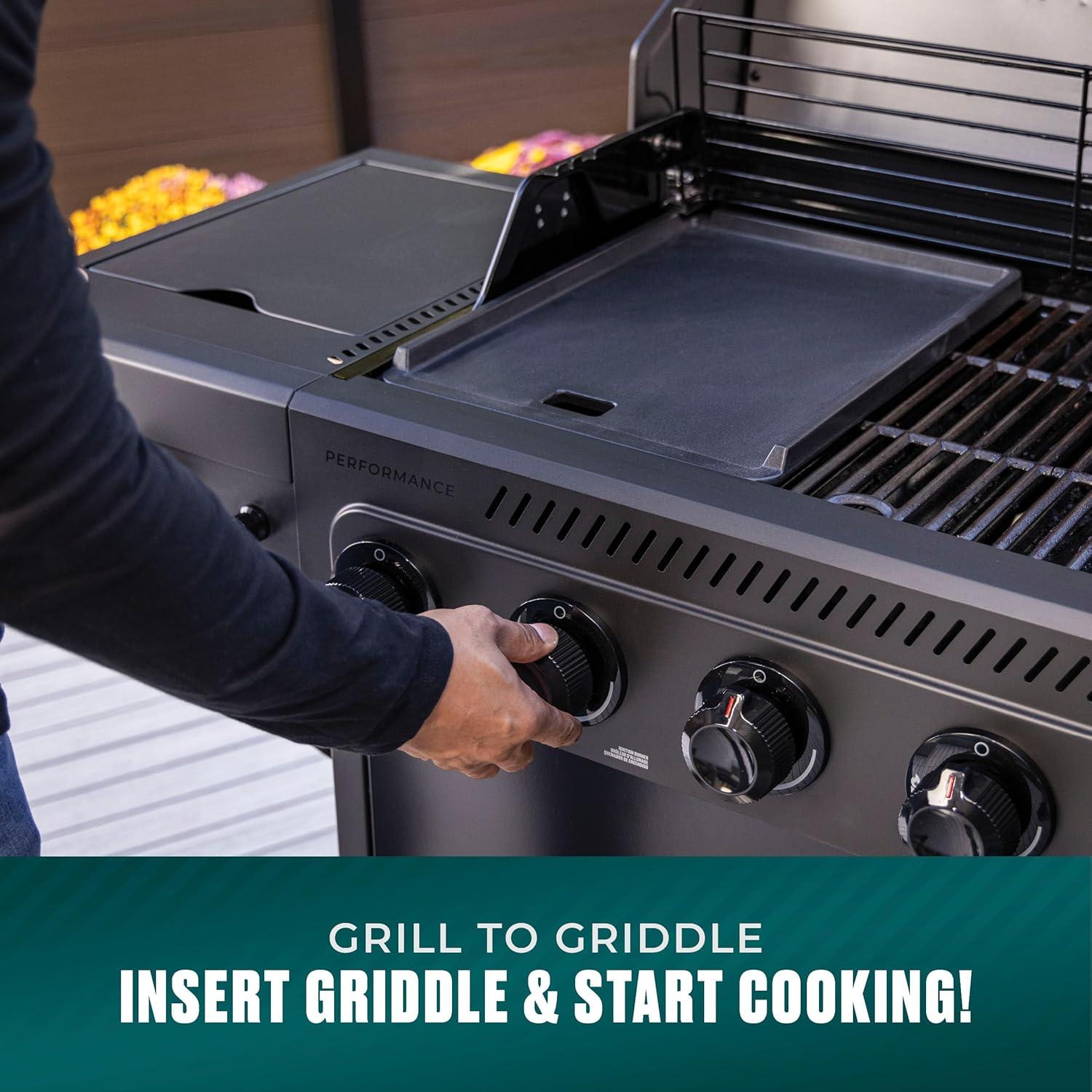 imageCharbroil Performance Series Griddle Insert Turn Your Grill Into a Griddle