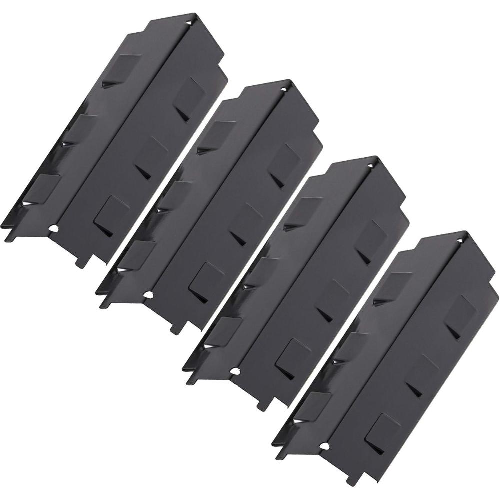 imageCharbroil Porcelain Heat Tents for Convective Gas Grills 4Pack Heat Shields 1464 L x 433 W x 142 H Even Heat amp Burner Protection