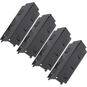 Charbroil Porcelain Heat Tents for Convective Gas Grills – 4‑Pack Heat Shields, 14.64″ L x 4.33″ W x 1.42″ H – Even Heat & Burner Protection
